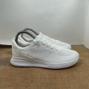 Kizik Lima Womens Size 7.5 (WIDE) Shoes White Hands Free Slip On Sneaker